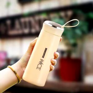 Wholesale New portable rope children's drinking utensils outdoor leakproof 350ml Double Wall Glass Cup Water Bottle - Image 8