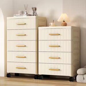 35cm European Storage Drawer Plastic Bedside Cabinet Clothing Storage Box - Image 4