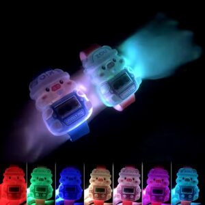 Kids Sports Watch Toys Cartoon Piggy Cute Children Digital Watches Colorful Lights Electronic Watch Boys Girls Christmas Gifts - Image 6