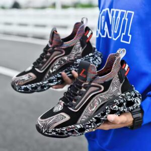 Men's Sneakers Running Shoes Breathable Outdoor Walking Sports Shoes - Image 3
