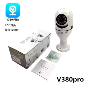 Night Vision Network 360 WiFi Wireless IP Camera 1080P E27 Lamp PTZ Home Security CCTV Lightbulb Camera - Image 3