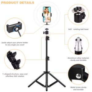 Ring light with tripod stand ringlight photographic lighting 10 inch beauty lamp selfie led ring light - Image 5