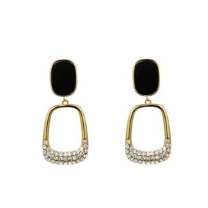 High-quality Geometric Pendant Earrings - Image 2