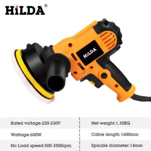 125MM 700W Electric Polisher Power Tools Dual Action Car Polisher - Image 7