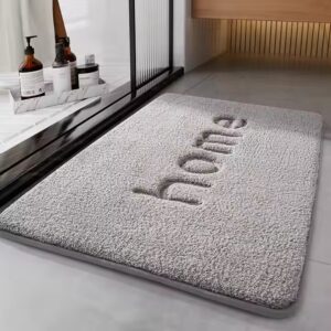 Non Slip Anti slip bathroom mat super absorbent memory cotton dry fast soft bath mat - Image 7