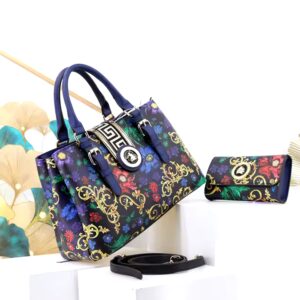women handbags fashion purse and hand bag ladies quality PU leather female bag set of two casual tote bag 33 cm - Image 6