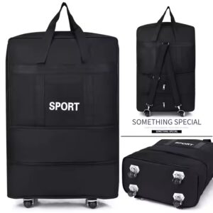 Folding Luggage Bags Expandable Rolling Duffle Pack - Image 6