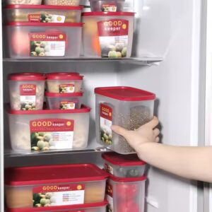 Plastic Kitchen Refrigerator Food Storage Box - Image 7