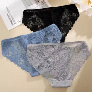 New Design Sexy Lace Women Panties Fashion Women Briefs Cotton Lace Girl's Wholesale Daily Underwear Panties Ladies - Image 5