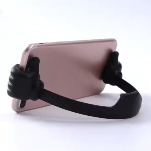 Cute Thumb-up Desktop Cell Phone Holder Stand Adjustable Plastic Lazy Phone Stand - Image 6