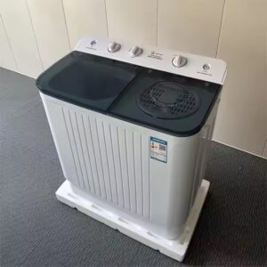 Hot 10kg double bucket semi-automatic washing machine top load household washing machine - Image 3