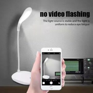 Portable Office Touch Dimming Table Lamp Rechargeable Battery LED Stand Bedroom Eye Protection Desk Lamp Table Top Lanterns - Image 5