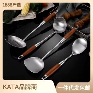 Pot shovel 304 stainless steel kitchenware set kitchen utensils - Image 3