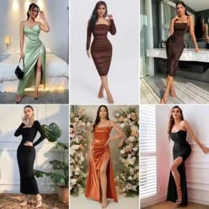 High End Cotton Dress Second Hand Mixed Sizes Clothes Stock - Image 3
