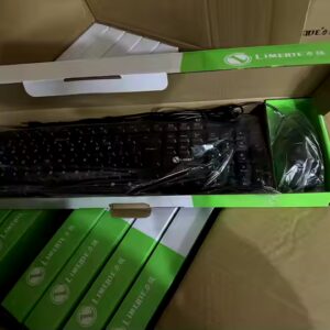 cheapest Computer Business wired keyboard mouse Combo Russian Wired Keyboard and Mouse Set - Image 4