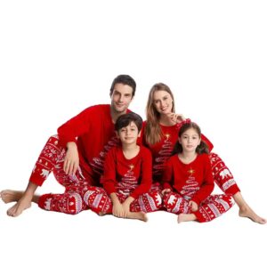 Family Christmas Pajamas Set Fashion Print Father Mother Kids Dog Family Matching Clothes Outfits Family Sleepwear - Image 5