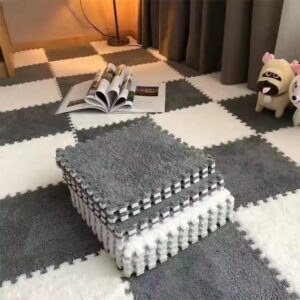 Interlocking Floor Mats Tiles Eva Puzzle Hairy Rug - Image 7