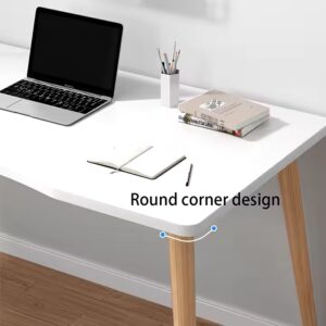 Modern simple style household bedroom living room wooden office study desk - Image 5