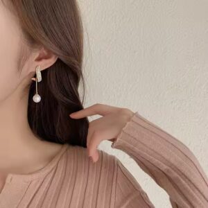 Fashion Tassel Long Crystal Earrings - Image 2