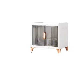 Kitchen Plastic Disinfection Cabinet Bowl Plate Storage Cupboard With UV Cutlery Dish Storage Box With Drainage - Image 5