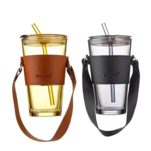 Student high-value glass water cup large-capacity - Image 4