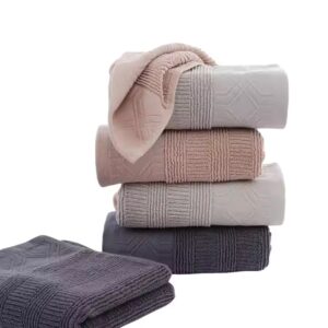 Wholesale luxury cotton towel adult hand towel and face towels luxury cotton bath - Image 3