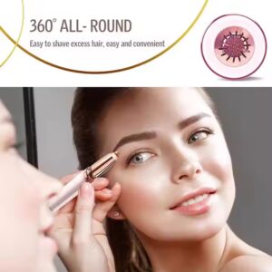 NEW Electric Eyebrow Trimmer Makeup Painless Eye Brow Epilator Mini Shaver Razors Portable Facial Hair Remover Women Depilator - Image 6