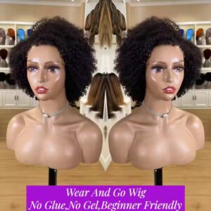 Short 4x4 Glueless Human Hair Wigs - Image 3