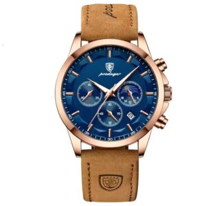 Men Quartz Watch Stainless Steel Band - Image 2