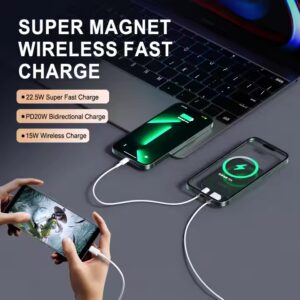 10000mAh Power Bank 15W Wireless External Battery - Image 3