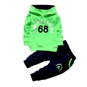 Autumn New Arrival Fashion 1-3 Years Baby Clothes Set Casual Long Sleeve Sweater Sets with Solid Pattern Short Sleeves - Image 4