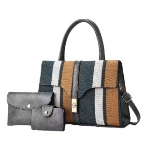3 pieces set simple casual tote bags - Image 6