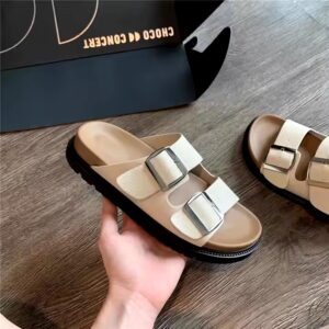 Wholesale women summer new fashion soft sole casual slide slippers 2024218-4 - Image 4