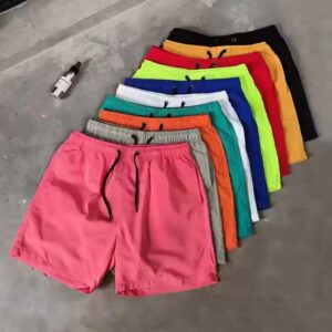 Shorts Swim Trunk Beach Board candy color printing Running Shorts Print Men's Shorts - Image 1