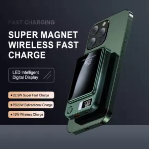 10000mAh Power Bank 15W Wireless External Battery - Image 5