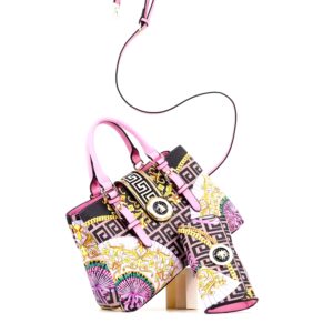 women handbags fashion purse and hand bag ladies quality PU leather female bag set of two casual tote bag 33 cm - Image 4