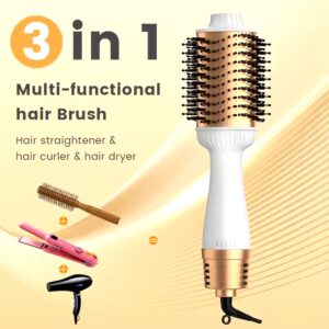 1200W Blow Hair Dryer Brush One Step Hair Electric Styling Hot Air Brush Styler - Image 7