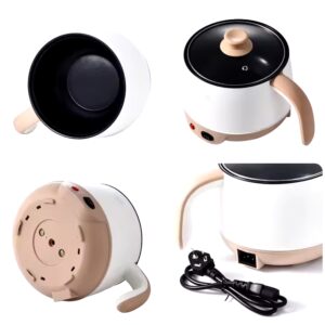 1.5L Electric Cooking Pot Non-Stick Hot Pot Electric Skillet Cooking For Dormitory - Image 7