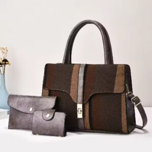 3 pieces set simple casual tote bags - Image 5
