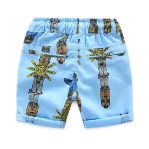Wholesale Polyester Cotton Fabric Beach Shorts For Boy Clothes - Image 4