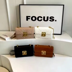 New fashion handbags 2024 light feminine charm chain bags lady design purses for women - Image 3