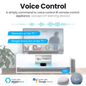 Tuya Wifi IR Remote Control Smart Wifi Universal Infrared Work with Alexa Google Home - Image 4