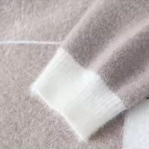 Autumn and Winter Sweater Jumpers Mens Crew Neck Knitted Pullover Soft Warm Custom Sweater Tops for Male - Image 5