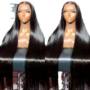 Lace Wig Glueless Brazilian Virgin Hair Wig 13x4 HD Topper Hair Lace Human Hair Wigs for Black Women - Image 7