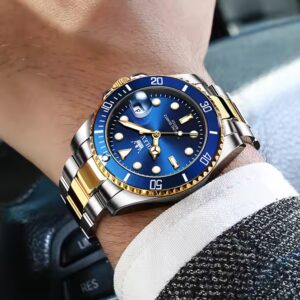 olevs 5885 Top high quality sport watches for men waterproof classic fashion man wrist business Quartz Watches - Image 3