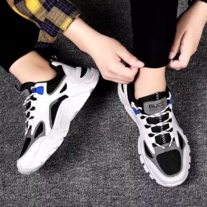 Special Design Boy's Basketball Shoes Comfortable Casual Walking Shoes Men Lights Mesh Running Shoes - Image 4