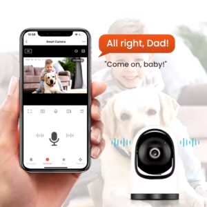Indoor Home Security Tuya Smart Wifi Pet Baby Camera 2P&4P 2880*1620P Cloud Storage Wireless Baby Monitor - Image 6