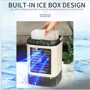 Rechargeable Air Cooler Quiet Desk Cooling - Image 5