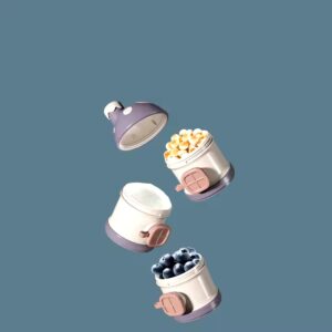 New Born Infant Baby Storage Food Milk Powder Box Formula Dispenser Airtight Container for Travel - Image 3