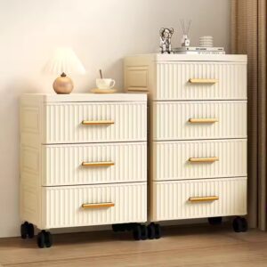 35cm European Storage Drawer Plastic Bedside Cabinet Clothing Storage Box - Image 1